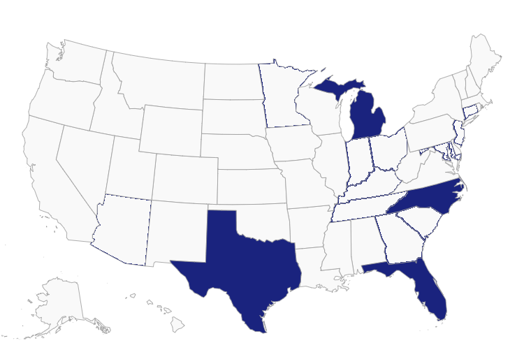 states map